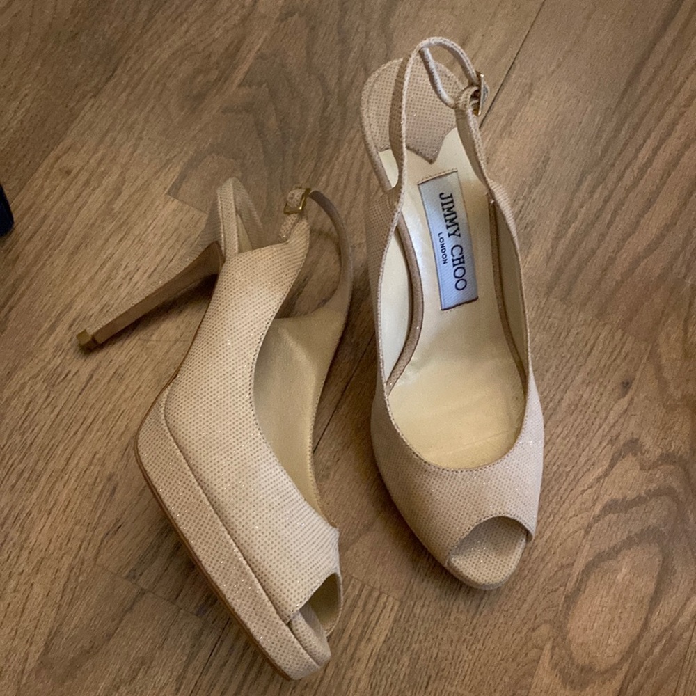 Summer/wedding  Jimmy Choo sparkle  high heels